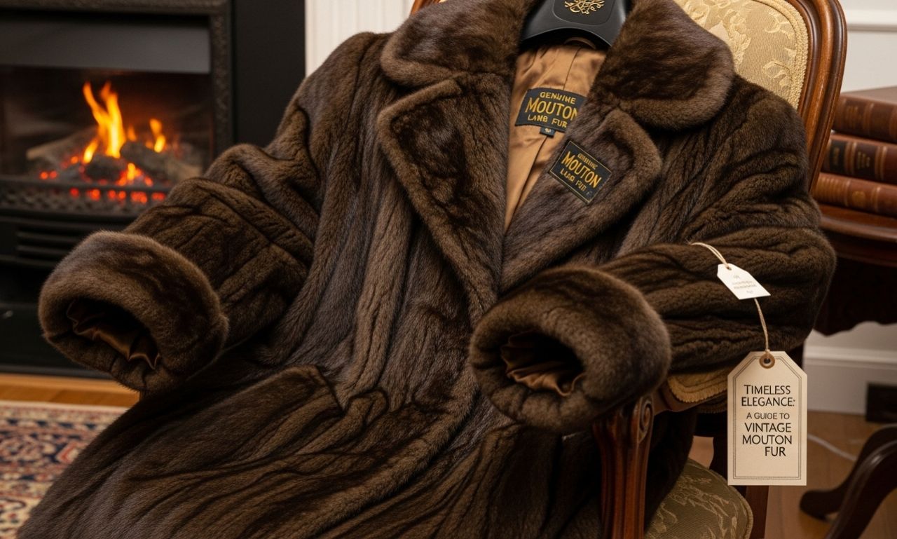 mouton lamb coat